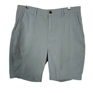 Men's Saxx Go To Town 2N1 BallPark Pouch Shorts Light Blue 32 Gym Hiking